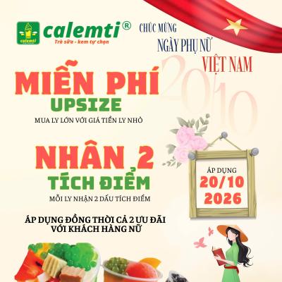 ƯU ĐÃI NGÀY PHỤ NỮ VIỆT NAM 20/10